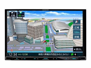 ケンウッド カーナビ 彩速 8インチ MDV-S708L 専用ドラレコ連携 無料地図更新 フルセグ Bluetooth Wi-Fi Android&iPhone対応 DVD SD USB 