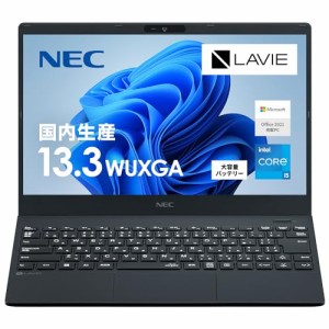 NEC LAVIE 国内生産 ノートパソコン N13 Slim 13.3 型 インテル Core i5 1335U プロセッサー 16GB 512GB SSD Office 搭載 パールブラック