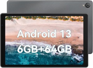 2024 最新 Android 13 タブレット 10インチ wi-fiモデル 6GB RAM+64GB ROM+1TB TF拡張 CPU 2.0Ghz WiFi 6 1280*800解像度 IPSディスプレ