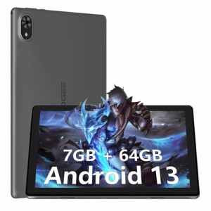 【Android 13 タブレット 10インチ】DOOGEE U9 タブレット 10インチ wi-fiモデル Android 13 7GB+64GB+1TB拡張、タブレット 4コアCPU 2.0