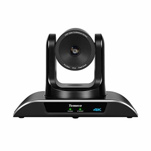 Tenveo PTZ hdmiカメラweb会議ptzビデオwebカメラ 4K AIジェスチャー認識 5倍デジタルズーム 128°広角 リモコン付き ウェブカメラ Skype