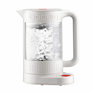 BODUM ボダム 電気ケトル 電気ポット BISTRO ビストロ 電気ケトル ダブルウォール 1.1L ホワイト 二重構造 温度調節 保温機能付き 【正規