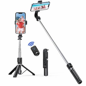 ATUMTEK（アトムテック）スマホ三脚 自撮り棒 ミニ- iPhone/Android対応、4.7-7インチの携帯電話とGoProカメラに適応 - 最大延長100cm - 