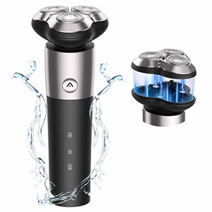 cocall【2023磁気式新モデル】シェーバー メンズ 電気シェーバー 電動シェーバー 髭剃り 電気カミソリ 3枚刃 360°フロートヘッド ドライ