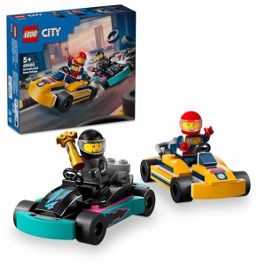 レゴ(LEGO) シティ ゴーカートとレースドライバー おもちゃ 玩具 プレゼント ブロック 男の子 女の子 子供 4歳 5歳 6歳 7歳 車 ミニカー 