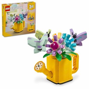 レゴ(LEGO) クリエイター 花とじょうろ おもちゃ 玩具 プレゼント ブロック 女の子 男の子 子供 7歳 8歳 9歳 10歳 小学生 花 花束 フラワ