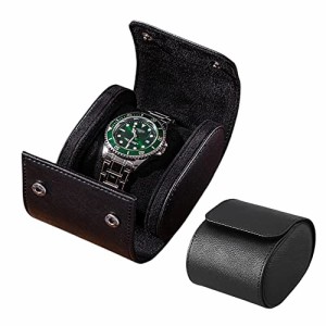 XIHAMA 腕時計ケース 腕時計収納ボックス レザーケース 1本用/2本用/3本用 耐衝撃 出張 旅行 携帯用 ウォッチボックス メンズ レディース