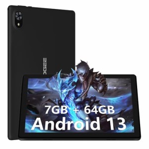 【Android 13 タブレット 10インチ】DOOGEE U9 タブレット 10インチ wi-fiモデル Android 13 7GB+64GB+1TB拡張、タブレット 4コアCPU 2.0