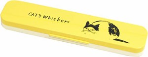 逸品社(Ippinsha) カトラリー イエロー 箸スプーンセット CAT'S Whiskers (キャッツウィスカーズ) 41558-4