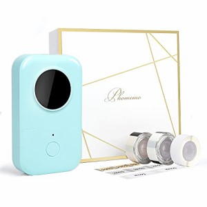 Phomemo D30 ラベルライター 【3巻セット】 ラベルライター スマホ対応 シールプリンター ラベル 貼り 機 Bluetooth接続 テプラ 本体ラン