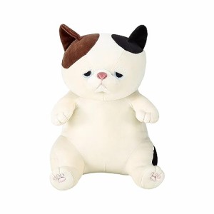 りぶはあと座り抱き枕プレミアムねむねむアニマルズミケネコのゆずMサイズ(全長約30cm)ふわふわもちもち68226-10