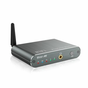 eppfun AK3046G PLUSトランスミッター Bluetooth 5.2 テレビ用 受信機 送信機 aptX/aptX LL/aptX HD 対応 3.5mm AUX 2台同時接続 ブルー