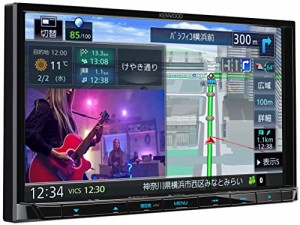 ケンウッド カーナビ 彩速 7インチ MDV-S709 ハイコストパフォーマンスモデル デジタルルームミラー型ドライブレコーダーと連携可能 ブラ