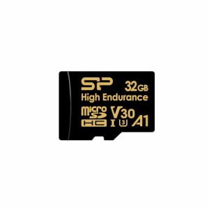 シリコンパワー 高耐久microSD カード 32GB class10 UHS-1 U3 V30 A1 4K対応 繰り返し録画 ドラレコ 監視カメラ SP032GBSTHDV3V1HSP