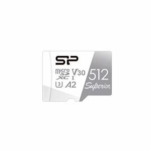 SP Silicon Power シリコンパワー microSD 512GB【Nintendo Switch 動作確認済】4K対応 UHS-I U3 V30 A2 規格 Ultra HD 大容量 最大速度1