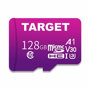 TARGET MicroSD カード 128GB microSDXC 80MB/s Class10 ビデオスピードクラスV30 正規総代理店保障品 Full HD