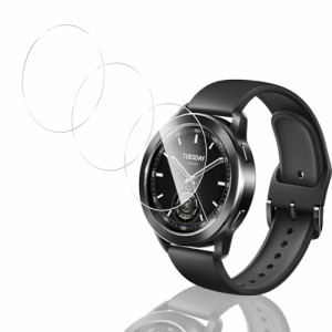 【3枚セット 日本旭硝子製】 用 Xiaomi Watch S3 ガラスフィルム 3枚 用 シャオミ Watch S3 フィルム 用 Xiaomi Watch S3 1.43インチ 強