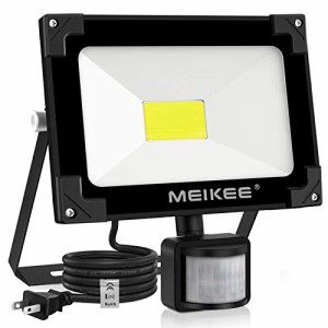 MEIKEE 25w led センサーライト 屋外 人感センサー 防犯灯 防水 6500K 2500LM 投光器 フラッドライトIP66防水 昼白色 超高輝度 駐車場 玄