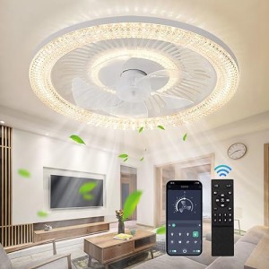 ZXhome シーリングファンライト シーリングライト ファン付き照明 PSE認証済 扇風機 APP/リモコン遠隔操作 昼光色 昼白色 電球色 LED 無