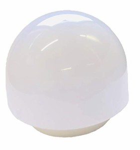 浴室用照明 器具一式セット半球型CXグローブ（蛍光灯電球色ランプ付き） LS10010