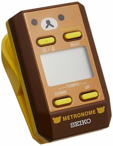 SEIKO セイコー 時計つきデジタルメトロノーム リラックマ限定モデル ブラウン DM51RKBR