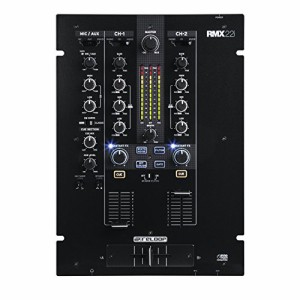 Reloop リループ 2チャンネル エフェクト内蔵 DJミキサー RMX-22i