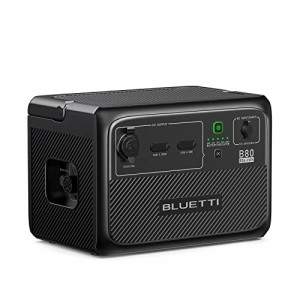 BLUETTI ポータブル電源 B80 拡張バッテリー 806Wh AC60用 IP65防塵防水 リン酸鉄ポータブルバッテリー BMS搭載 DC出力ポート 純正弦波 M