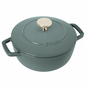 ストウブ(Staub) 「 ワナベ ユーカリ S 16cm 」 両手 鋳物 ホーロー 鍋 炊飯 1合 IH対応 【シリアルナンバー付き日本正規販売品】 Wa-NAB