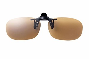 SWANS(スワンズ) 日本製 偏光 サングラス SCP メガネにつける クリップオン 偏光レンズ メガネの上から