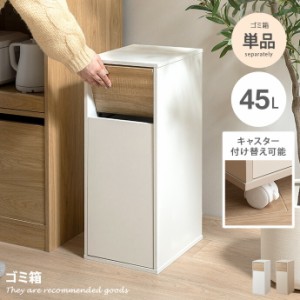  コンプ ゴミ箱 45L リットル l 分別 おしゃれ ダストボックス キッチン ダイニング 大容量 大型 大きい 台所 ふた付き リビング 寝室 ス