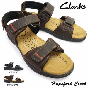 クラークス サンダル メンズ 535J ハプスフォードクリーク レザー 本革 Clarks Hapsford Creek