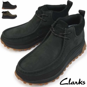 クラークス メンズ ブーツ 防水 ATLトレックウォールブーツゴアテックス 672J ヌバック Clarks ATLTKWallBTGTX