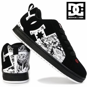 DC スニーカー メンズ DP コートグラフィック マーベル デットプール DM226102 コラボ ローカット DC SHOES DP CT GRAFFIK