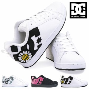 DC スニーカー レディース DW231012 コートグラフィック ローカット レザー DC SHOES COURT GRAFFIK 300678 ディーシーシューズ