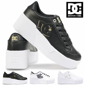 DC レディース スニーカー DW231601 チェルシー ライト ウェッジ 厚底 軽量 美脚効果 DC SHOES WS CHELSEA LITE WEDGE