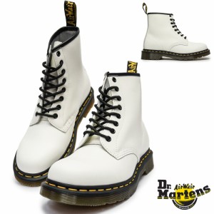 ドクターマーチン1460 8ホールブーツ レザー レディース メンズ イエロースティッチ Dr.Martens 1460