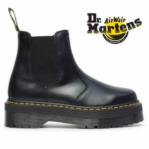 ドクターマーチン サイドゴアブーツ 2976 QUAD 正規品 チェルシーブーツ 厚底 24687001 Dr.Martens 2976 QUAD RETRO HARDWARE