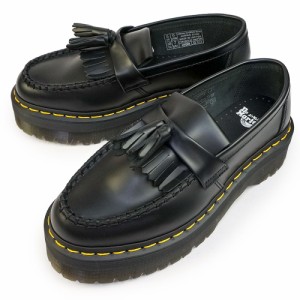 【おトクなGW！3%OFFクーポン】ドクターマーチン レディース 厚底 エイドリアン クアッド タッセル ローファー 本革  Dr.Martens ADRIAN 