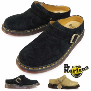 ドクターマーチン サンダル アイシャム スエード ミュール メンズ レディース レザー 本革 2Way Dr.Martens ISHAM