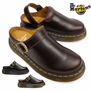 ドクターマーチン LAKETEN スライド サンダル レディース バックストラップ 2Way ミュール 厚底 正規品 本革 Dr.Martens