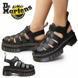 ドクターマーチン 厚底 フィッシャーマン サンダル RICKI FISHERMAN レディース ストラップ 本革 ストラップ マジック Dr.MARTENS RICKI