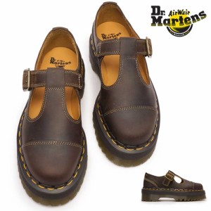 ドクターマーチン 靴 BETHAN ARC ベサン アーク 正規品 レディース 厚底 メリージェーン Tストラップ レザー Dr.Martens BETHAN ARC