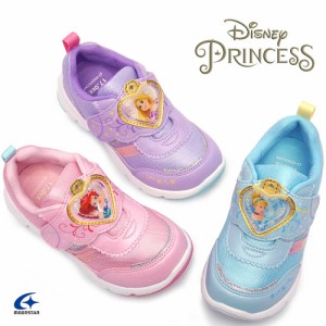 ディズニープリンセス 靴 キッズ DN C1328 スニーカー 抗菌 防臭 マジック式 軽量 3WAY 女の子 ムーンスター Disney Princess MoonStar