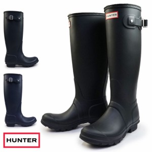 ハンター WFT1000RMA オリジナル トール レインブーツ ロング 長靴 ラバーブーツ オールシーズン レディース HUNTER WOMENS