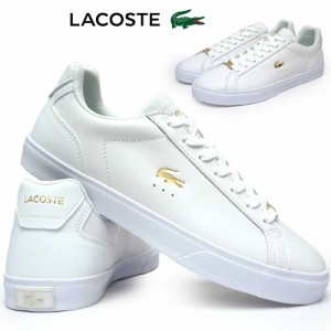 ラコステ スニーカー レディース 46CFA0037 ルロン PRO 2223 ローカット レザー LACOSTE LEROND PRO 2223