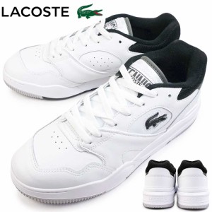 ラコステ スニーカー メンズ LINESHOT 223 SMA 47SMA0061 本革 レザー LACOSTE LINESHOT 124 2 SMA