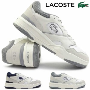 ラコステ スニーカー メンズ LINESHOT 124 1 SMA 47SMA0062 本革 レザー LACOSTE LINESHOT 124 1 SMA 