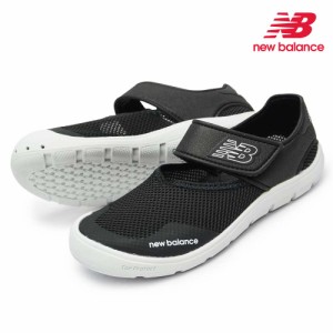 ニューバランス キッズ サンダル YO208 子供 シンプル マジックテープ メッシュ 通気性 サマーシューズ new balance