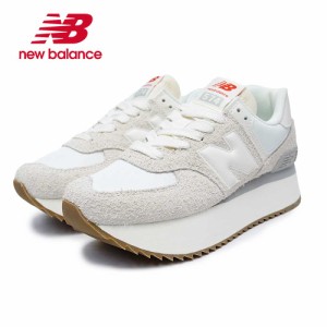 【おトクなGW！3%OFFクーポン】ニューバランス レディース 厚底スニーカー WL574Z QD ライトグレー スニーカー スエード B幅 new balance