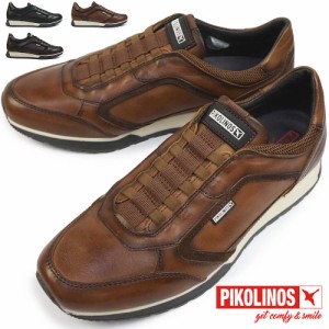 ピコリノス 靴 メンズ レザースニーカー キャンビル PK-480 M5N-6247C1 スリッポン カジュアル PIKOLINOS CAMBIL